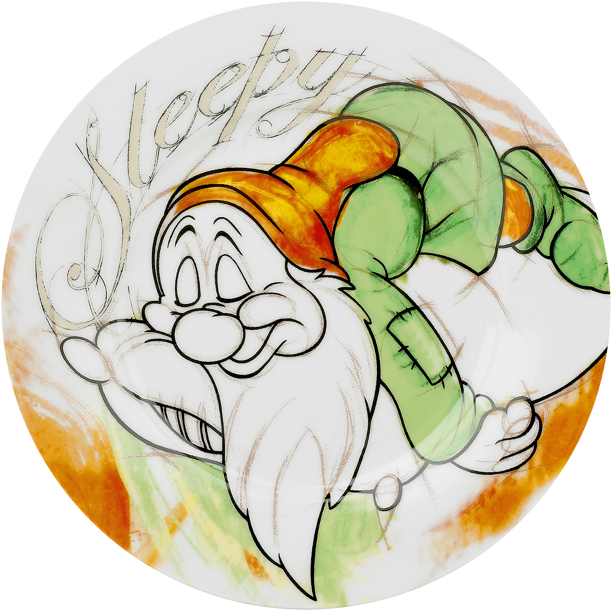 Assiette Disney de Blanche-Neige Et les Sept Nains - Les Sept Nains - Lot d'Assiettes - pour Unisexe - multicolore - Blanche-Neige Et les Sept Nains - View 2
