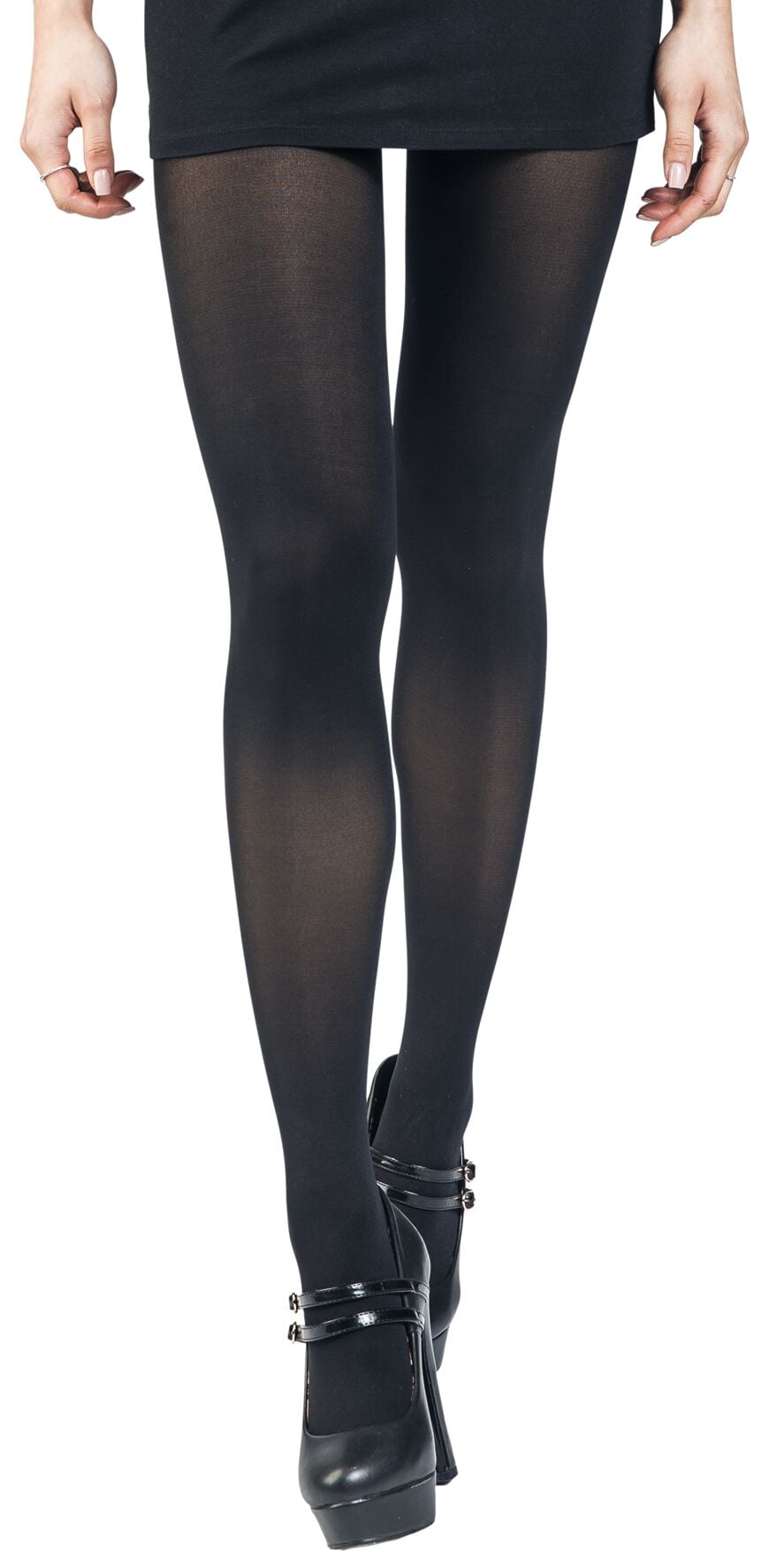 Collant Rockabilly de Pamela Mann - Collants 50 Deniers - S-XL - pour Femme - noir - Pamela Mann