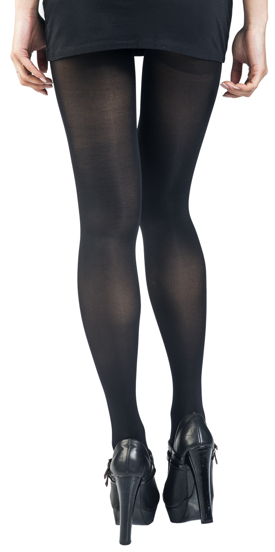 Collant Rockabilly de Pamela Mann - Collants 50 Deniers - S-XL - pour Femme - noir - Pamela Mann - View 2
