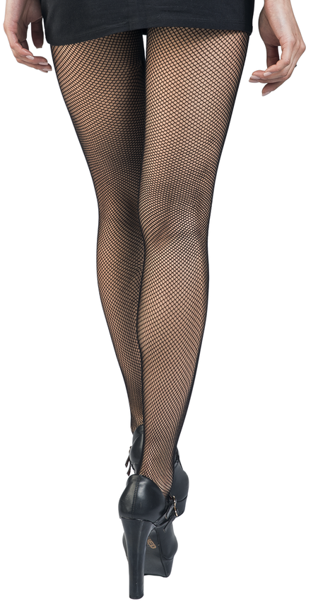 Collant Rockabilly de Pamela Mann - Collants Résilles Sans Couture à l'Entre-Jambe - S-XL - pour Femme - noir - Pamela Mann - View 2