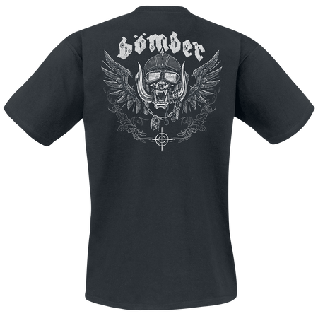 T-Shirt Manches courtes  de Motörhead - Bomber Planes - S à XL - pour Homme - noir - Motörhead - View 2