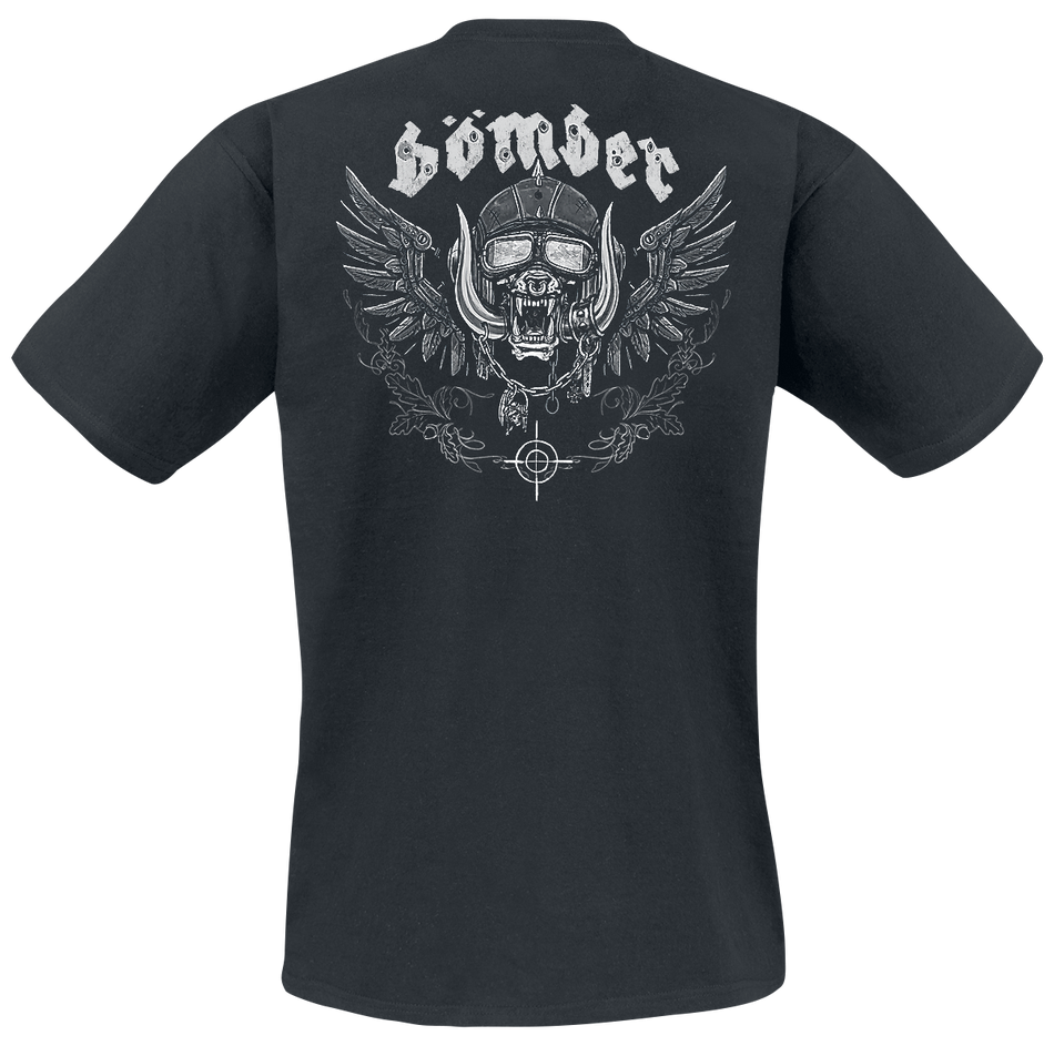 T-Shirt Manches courtes  de Motörhead - Bomber Planes - S à XL - pour Homme - noir - Motörhead - View 2