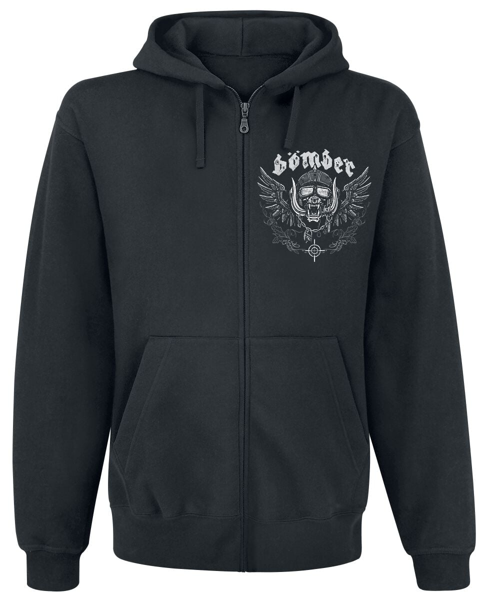 Sweat-shirt à capuche  de Motörhead - Bomber Planes - S à XXL - pour Homme - noir - Motörhead