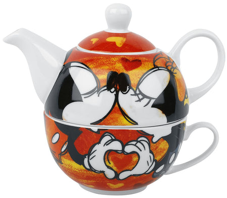 Théière Disney de Mickey & Minnie Mouse - Mickey & Minnie - Service à Thé Pour Une Personne - pour Unisexe - multicolore - Mickey & Minnie Mouse