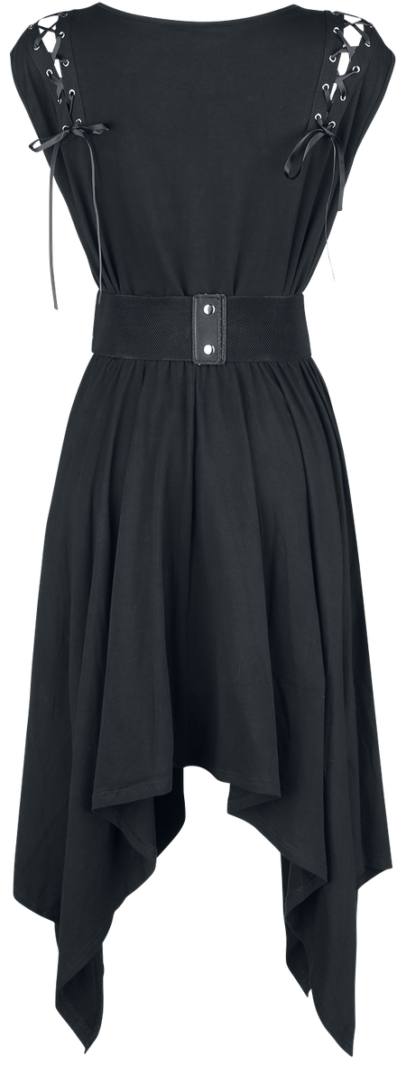 Robe mi-longue Rockabilly de Jawbreaker - Robe Mi-Longue Vampire - S à 4XL - pour Femme - noir - Jawbreaker - View 2