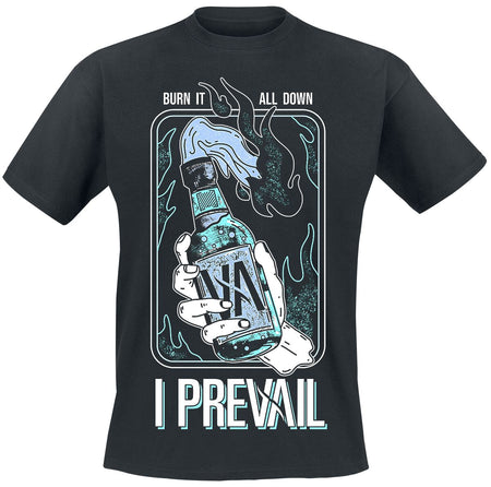 T-Shirt Manches courtes  de I Prevail - Molly - S à XXL - pour Homme - noir - I Prevail