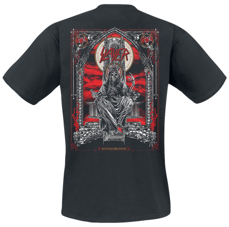 T-Shirt Manches courtes  de Slayer - HD Throne - M - pour Homme - noir - Slayer - View 2