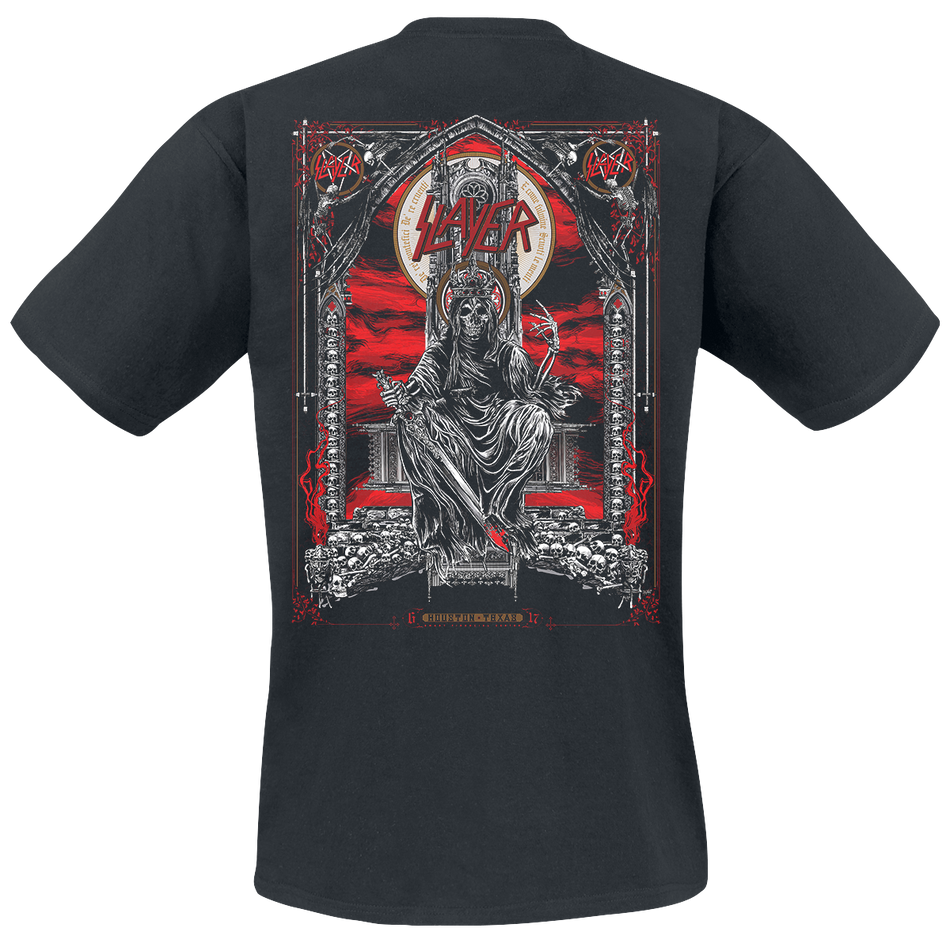 T-Shirt Manches courtes  de Slayer - HD Throne - M - pour Homme - noir - Slayer - View 2