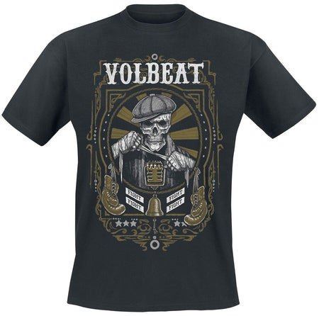 T-Shirt Manches courtes  de Volbeat - Fight - S à XXL - pour Homme - noir - Volbeat