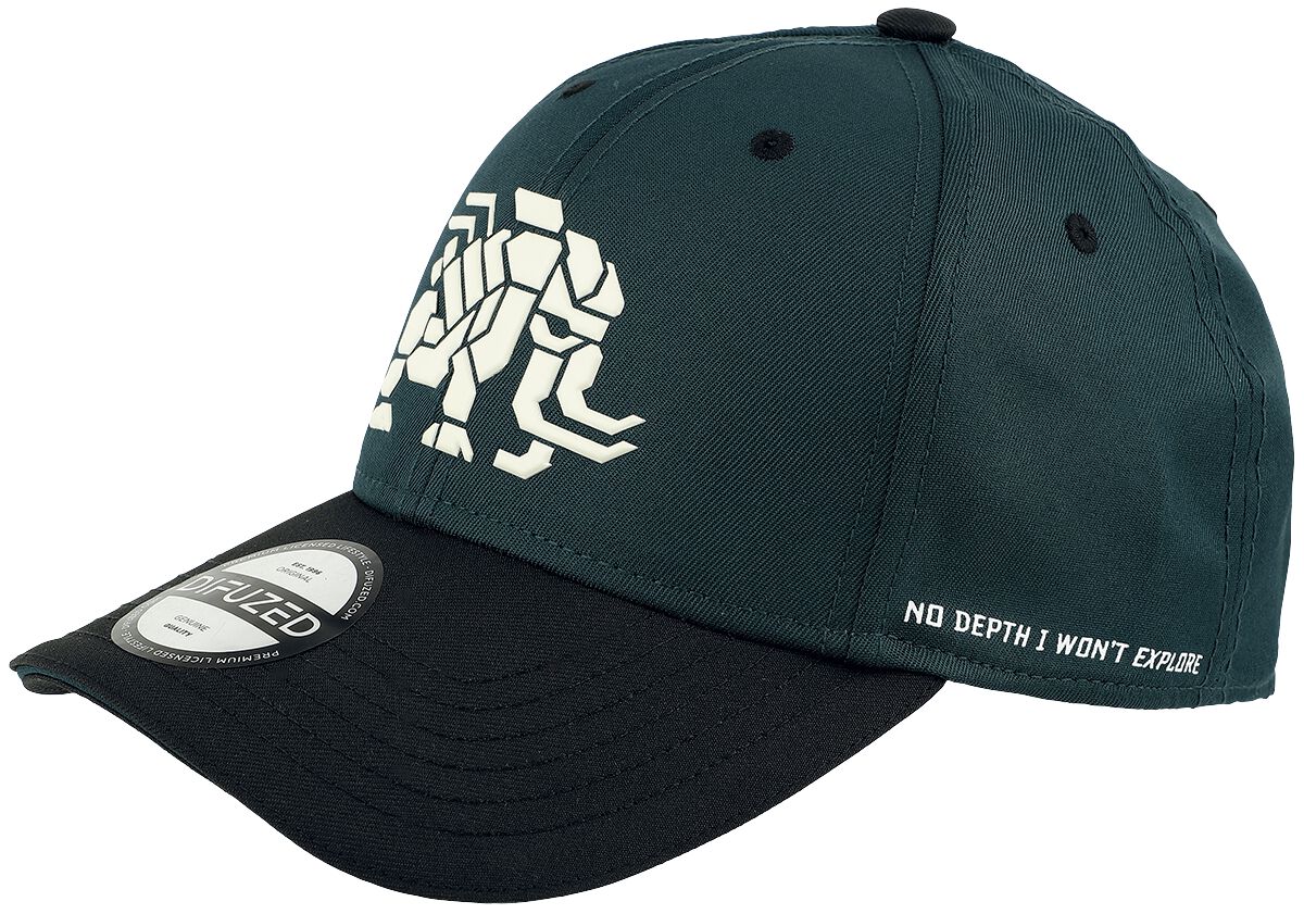 Casquette Gaming de Horizon - Forbidden West - No Depth I Won't Explore - pour Homme - vert/noir - Horizon