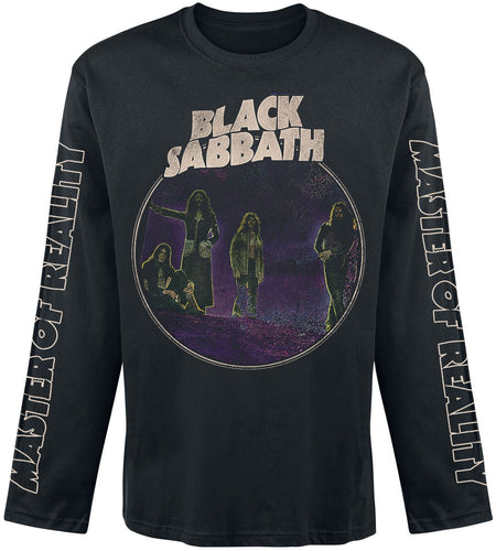 T-shirt manches longues  de Black Sabbath - Master of Reality Photo - S à 3XL - pour Homme - noir - Black Sabbath