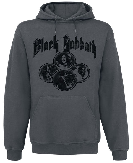 Sweat-shirt à capuche  de Black Sabbath - Multi Portrait - S à 3XL - pour Homme - graphite - Black Sabbath