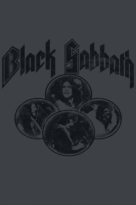 Sweat-shirt à capuche  de Black Sabbath - Multi Portrait - S à 3XL - pour Homme - graphite - Black Sabbath - View 2