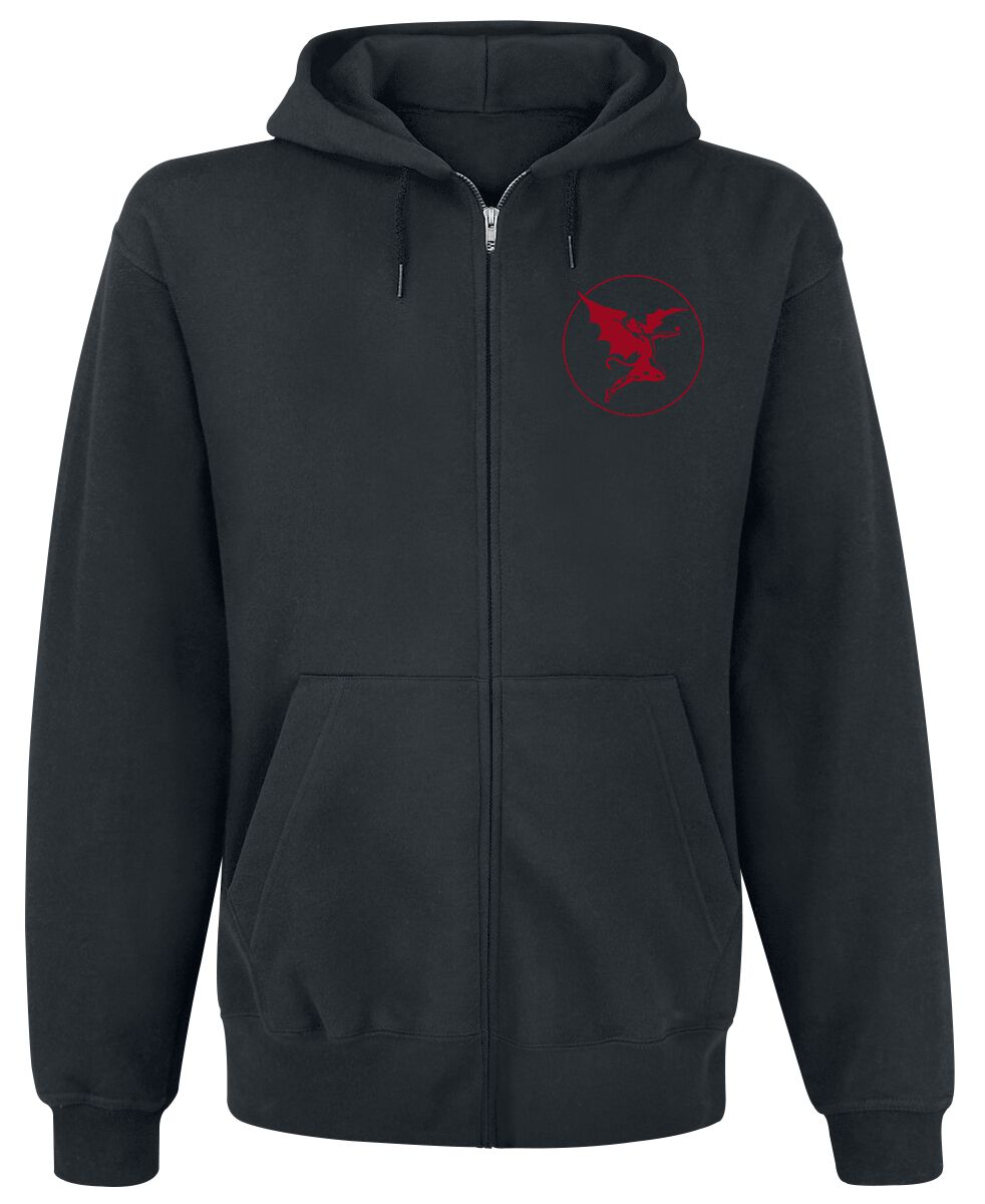 Sweat-shirt zippé à capuche  de Black Sabbath - Master Of Reality Cross - S à 3XL - pour Homme - noir - Black Sabbath