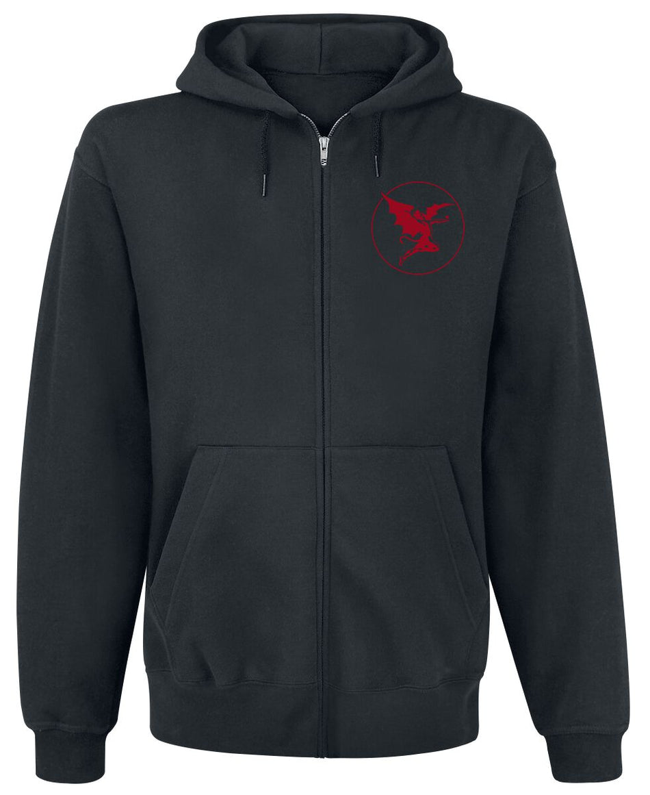 Sweat-shirt zippé à capuche  de Black Sabbath - Master Of Reality Cross - S à 3XL - pour Homme - noir - Black Sabbath