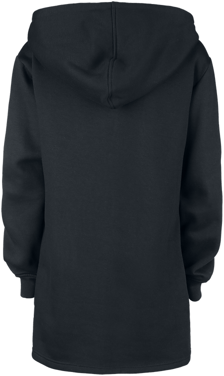 Sweat-shirt à capuche  de Heartless - Sweat À Capuche Moon Kitty - S à 4XL - pour Femme - noir/blanc - Heartless - View 2