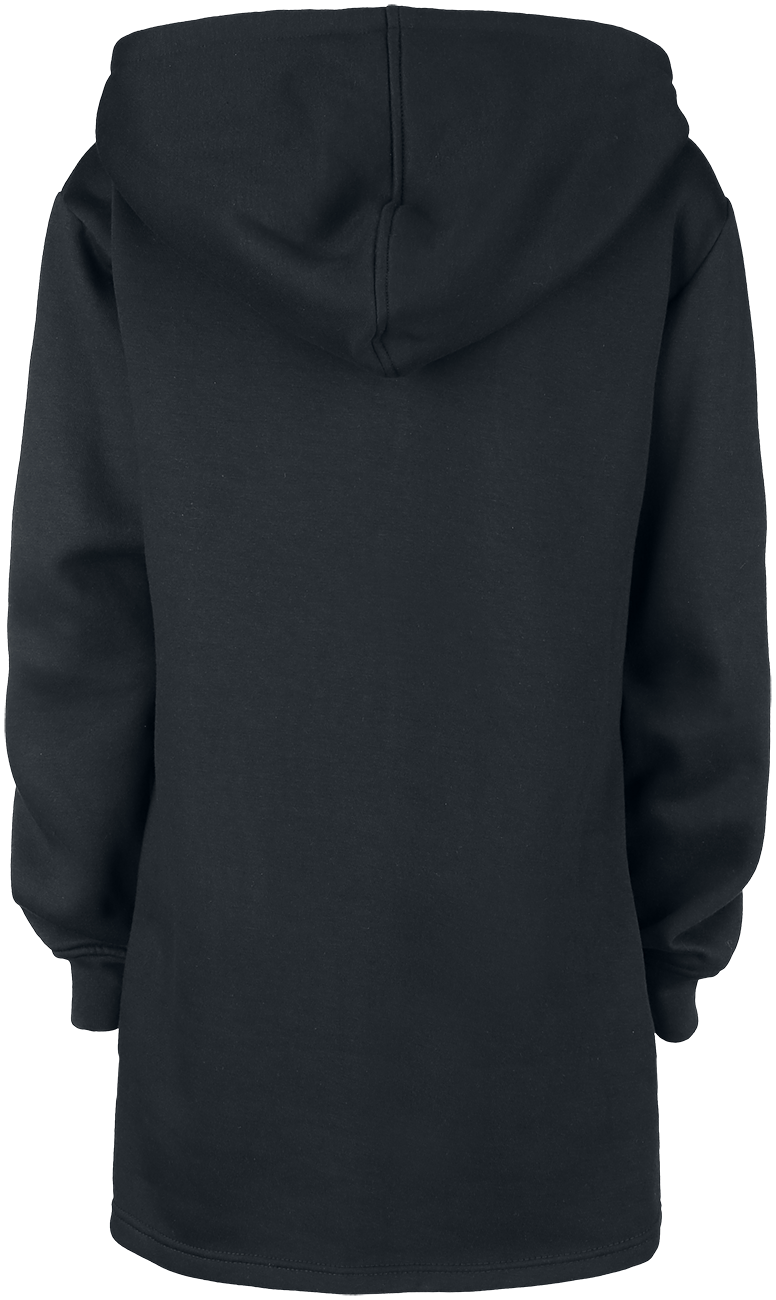 Sweat-shirt à capuche  de Heartless - Sweat À Capuche Moon Kitty - S à 4XL - pour Femme - noir/blanc - Heartless - View 2