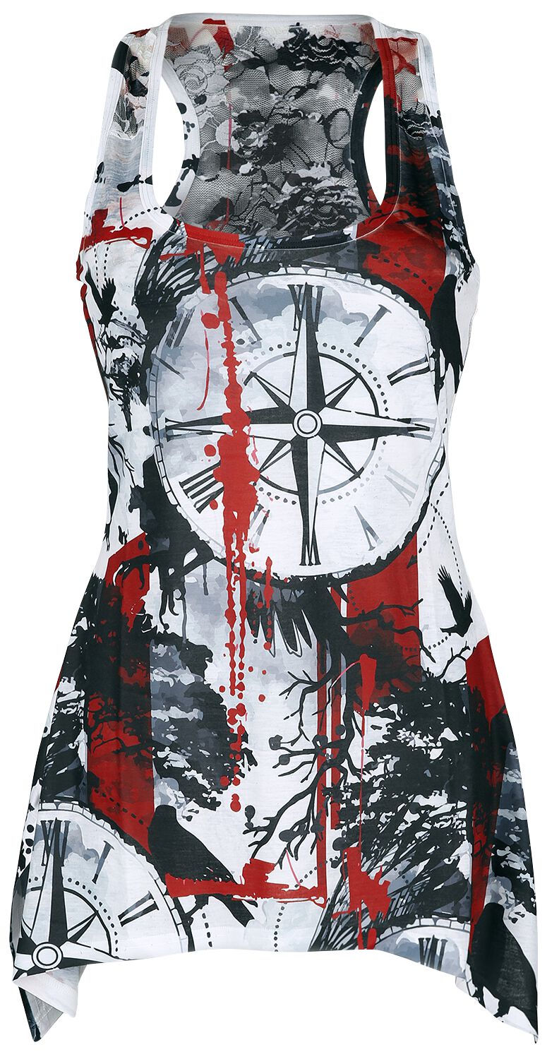 Top  de Innocent - Débardeur Dentelle Forest Compass - S à 4XL - pour Femme - multicolore - innocent