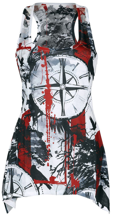 Top  de Innocent - Débardeur Dentelle Forest Compass - S à 4XL - pour Femme - multicolore - innocent