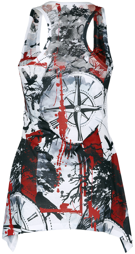 Top  de Innocent - Débardeur Dentelle Forest Compass - S à 4XL - pour Femme - multicolore - innocent - View 2