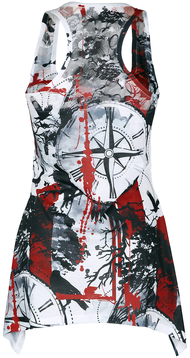 Top  de Innocent - Débardeur Dentelle Forest Compass - S à 4XL - pour Femme - multicolore - innocent - View 2