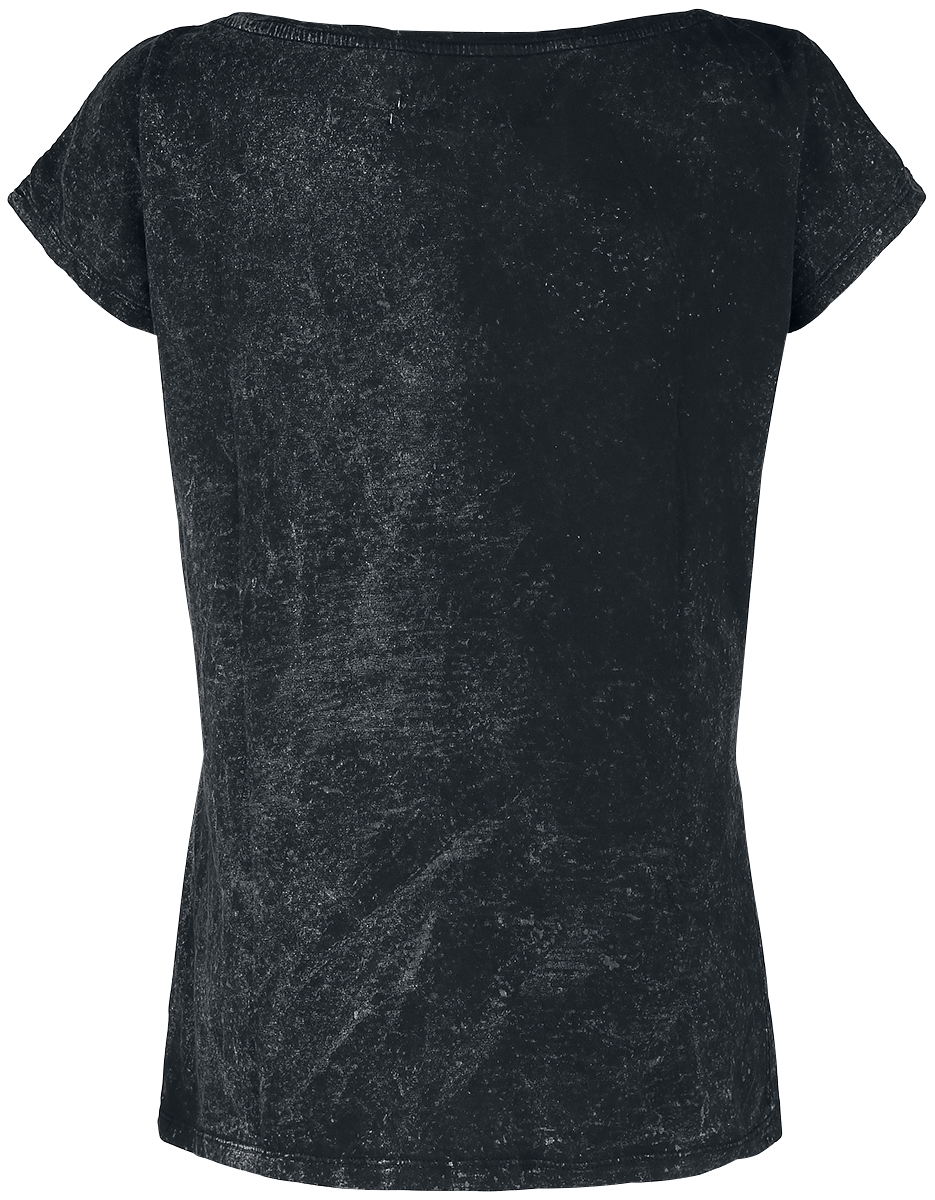 T-Shirt Manches courtes  de Gojira - Wood Block Whales - S à XXL - pour Femme - noir - Gojira - View 2