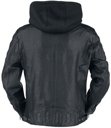 Veste en cuir  de Mauritius - GMRyan - S à 3XL - pour Homme - noir - Mauritius - View 2