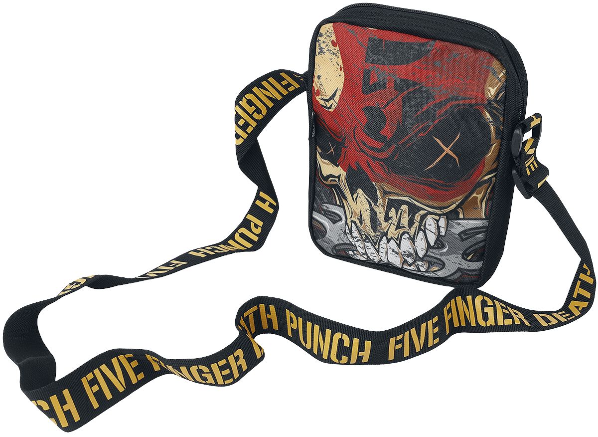 Sac à bandoulière  de Five Finger Death Punch - Rocksax - The way of the fist - pour Unisexe - noir - Five Finger Death Punch