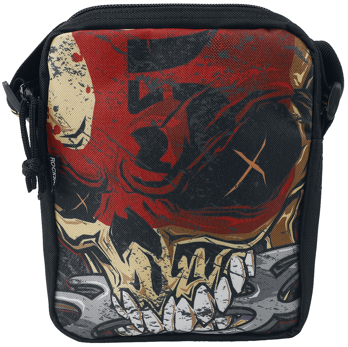 Sac à bandoulière  de Five Finger Death Punch - Rocksax - The way of the fist - pour Unisexe - noir - Five Finger Death Punch - View 2