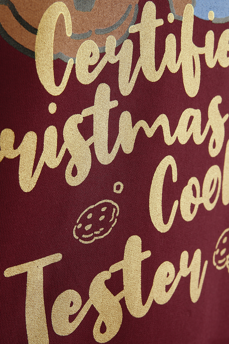 Pull De Noël  de Sesame Street - Christmas Cookie - S à XXL - pour Femme - rouge - Sesame Street - View 2