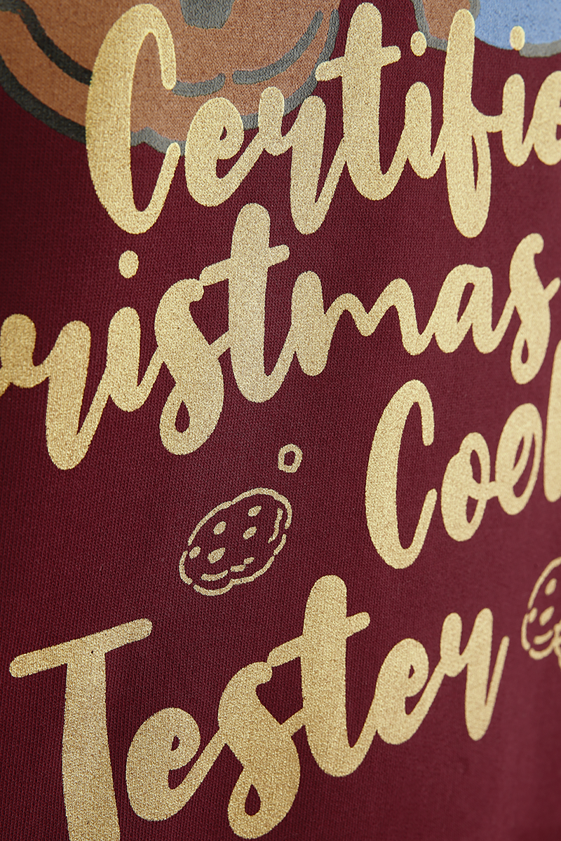 Pull De Noël  de Sesame Street - Christmas Cookie - S à XXL - pour Femme - rouge - Sesame Street - View 2