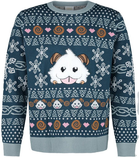 Pull De Noël Gaming de League of Legends - Arcane - Poro - S à XXL - pour Homme - multicolore - League Of Legends