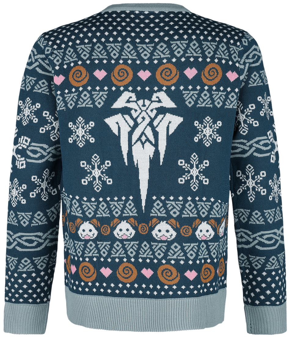 Pull De Noël Gaming de League of Legends - Arcane - Poro - S à XXL - pour Homme - multicolore - League Of Legends - View 2