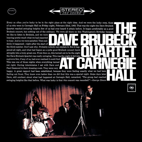 At Carnegie Hall - Front Cover