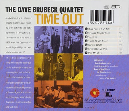 Time out - Front Cover