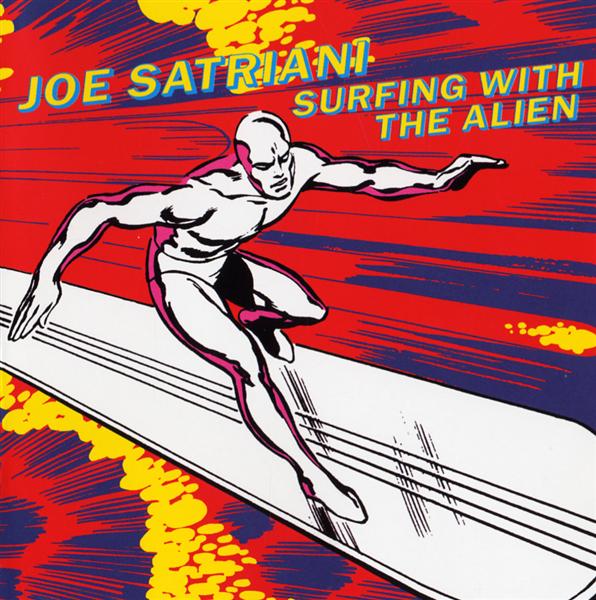 Surfing With The Alien - Front Cover