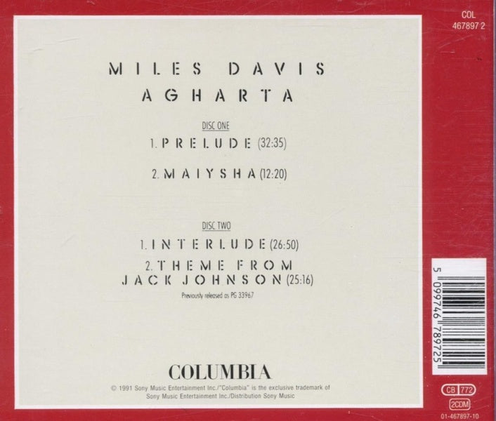 Agharta - Front Cover