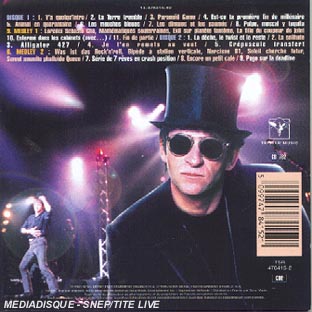 Paris-Zénith - Front Cover