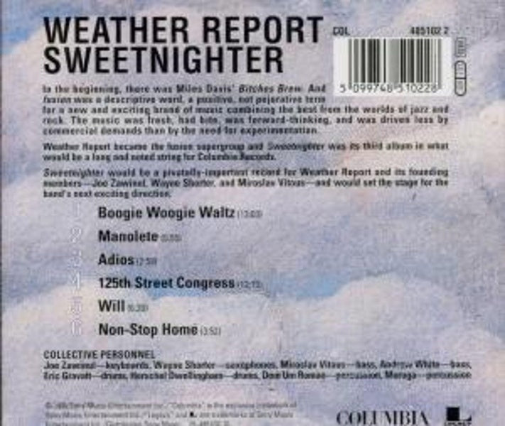 Sweet nighter - Front Cover