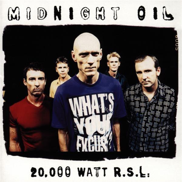 20000 Watt RSL The Midnight Oil Collection - Front Cover