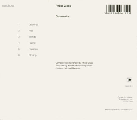Glassworks - Front Cover