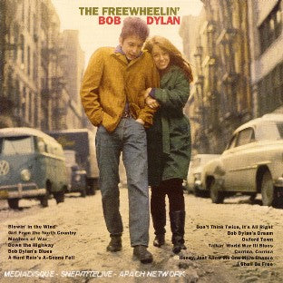 The Freewheelin' Bob Dylan - Front Cover