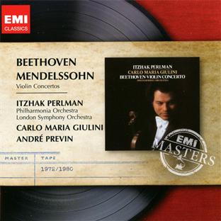 Beethoven : concerto pour violon - Mendelssohn : concerto pour violon - Front Cover