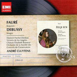 Fauré : requiem - Debussy : images - Front Cover