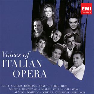 Voices of Italian Opera - Front Cover
