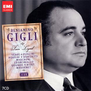 Collection icon : Beniamino gigli - Front Cover
