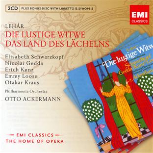 La veuve joyeuse, das land des lächelns - Front Cover