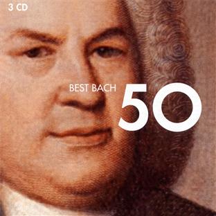 50 best Bach - Front Cover