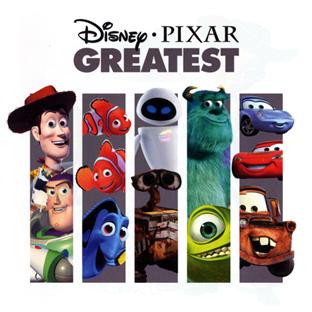 Disney Pixar greatest - Front Cover