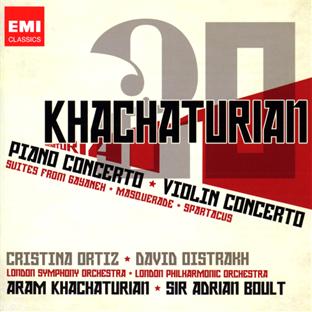 Spartacus (extraits) - gayaneh (extraits) - concerto pour piano... - Front Cover